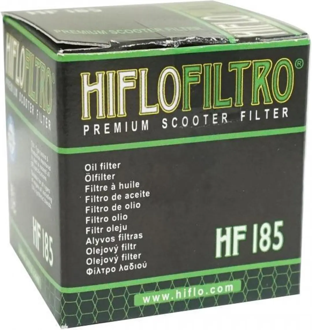 hiflofiltro oliefilter voor peugeot 125 tweet scooter 2009 tot 2020 hf185 nieuw