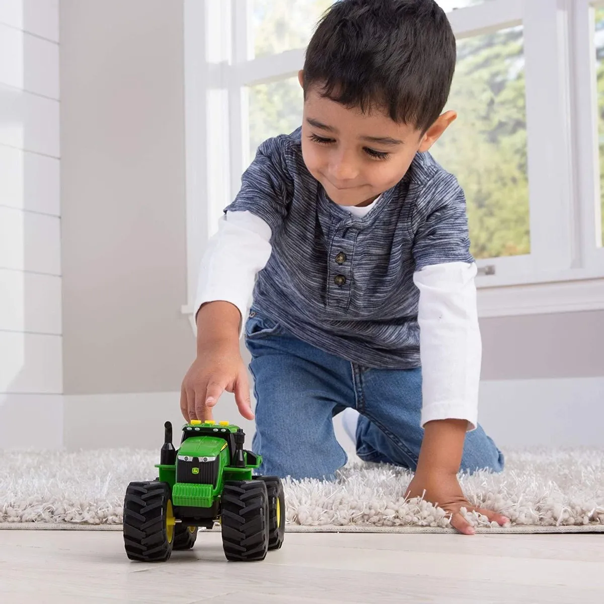 Tomy Monster Treads Tractor John Deere - 3x AAA - afbeelding 6 van 6