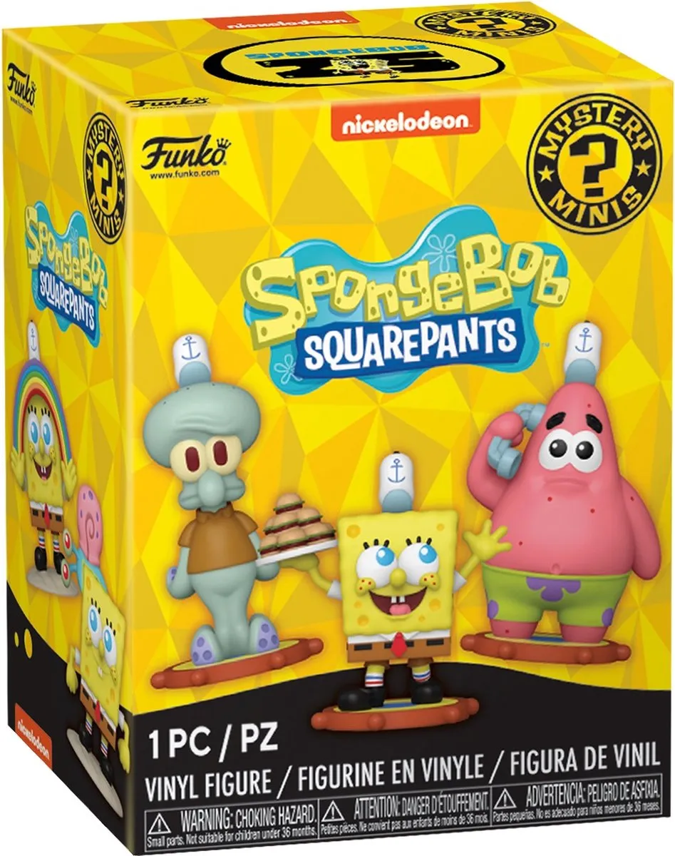 Funko Spongebob Squarepants Mystery Mini 76102 - 1 Figuur - Multi