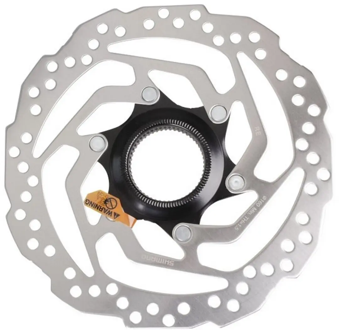 Shimano Remschijf 180mm Centerlock - Zwart/Zilver - afbeelding 6 van 6