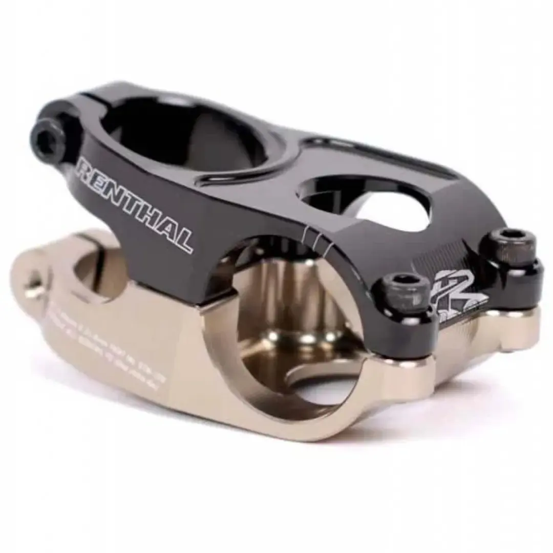 Renthal Duo Offset 10 Mm Rise Fiets Stuurpen Grijs 40 mm
