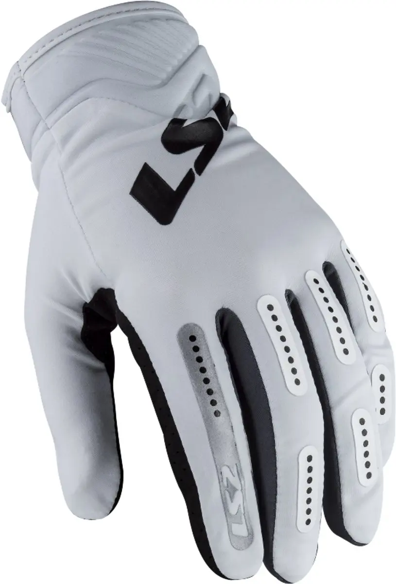 LS2 Handschoenen LS2 Bend wit / grijs maat L