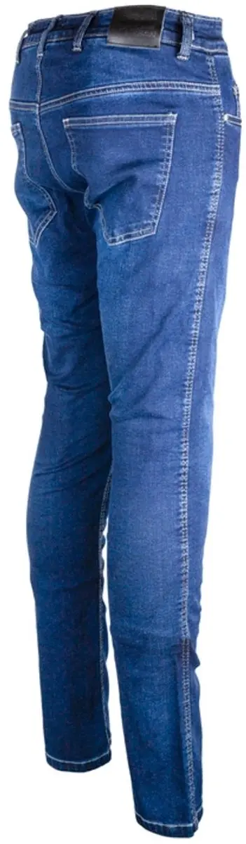 Gms Rattle Slim Dames Motorjeans - Donkerblauw