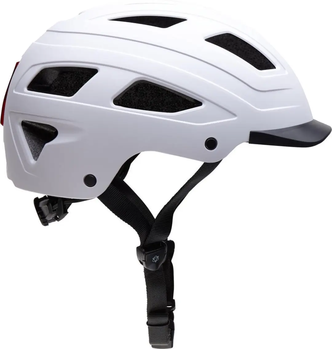 AGU Cit-E IV Led Fietshelm L/XL - Wit