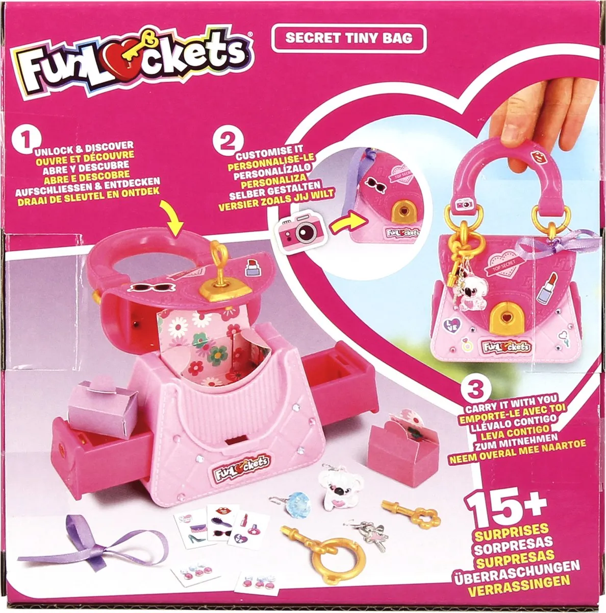 Jumbo FunLockets Mini Geheim Tasje - 15+ Verrassingen