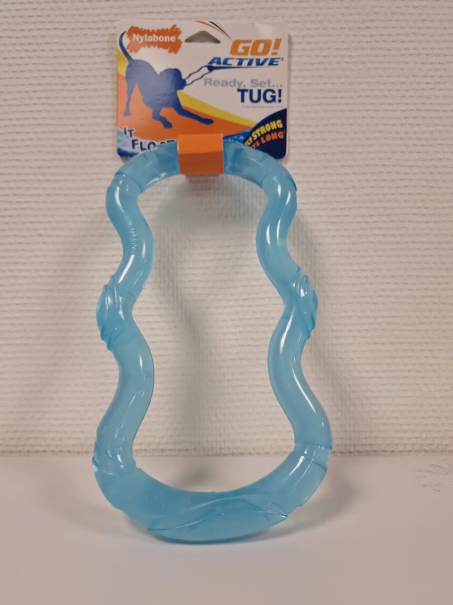 Nylabone Go Active Tug Blauw