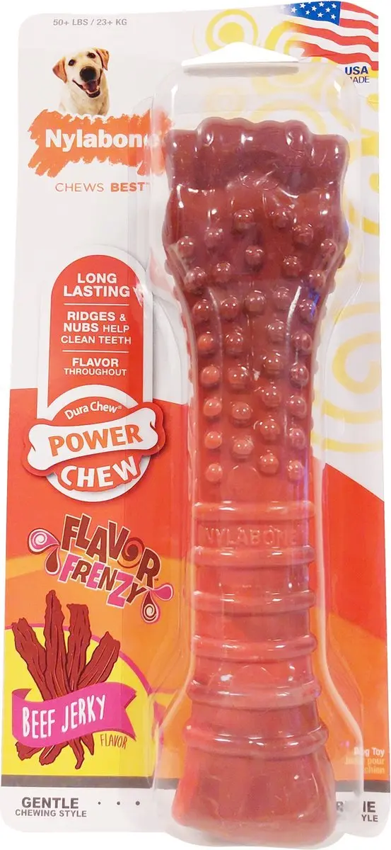 Nylabone Souper Bot Beef Jerky