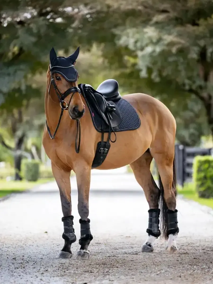 Lemieux Brilliance Dressage Zadeldek - Full Zwart