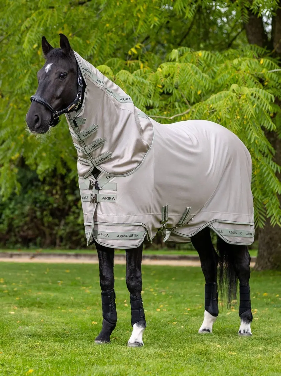 Lemieux Vliegendeken Lemieux Arika Armour-tek Lichtgrijs