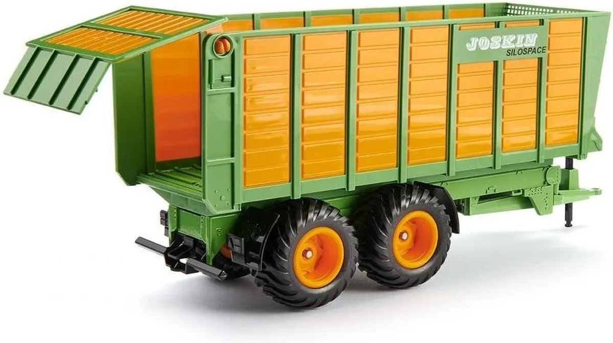 SIKU 2873 Silagewagen 1:32 - Metaal/Kunststof - Groen/Geel