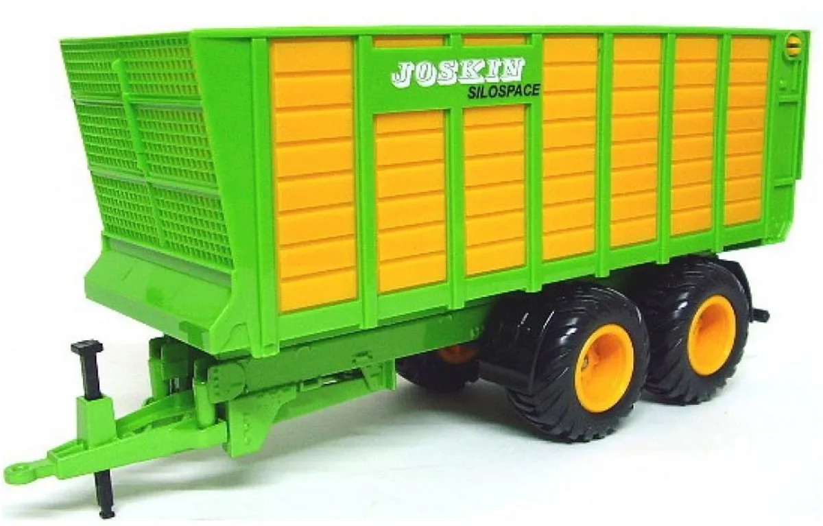 SIKU 2873 Silagewagen 1:32 - Metaal/Kunststof - Groen/Geel