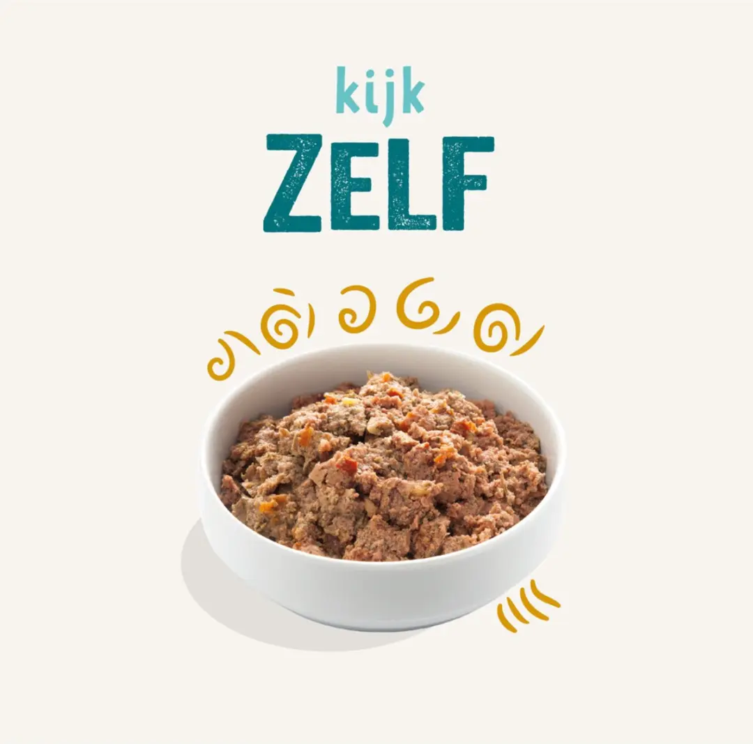 Edgard & Cooper Hondenvoer Multipack - Kip & Lam 6x100g