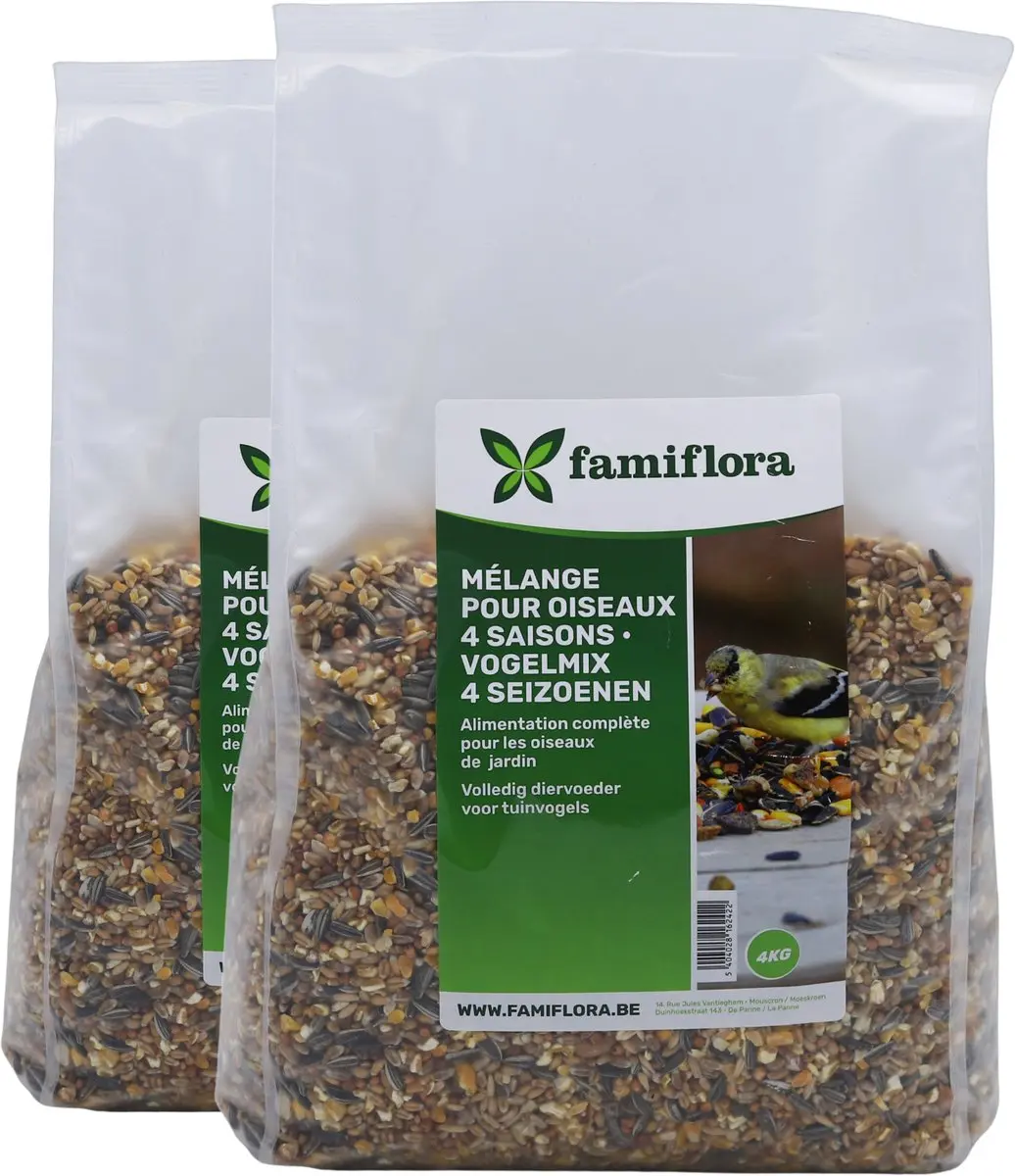 Famiflora Winter Strooivoer 8kg (2x 4kg)