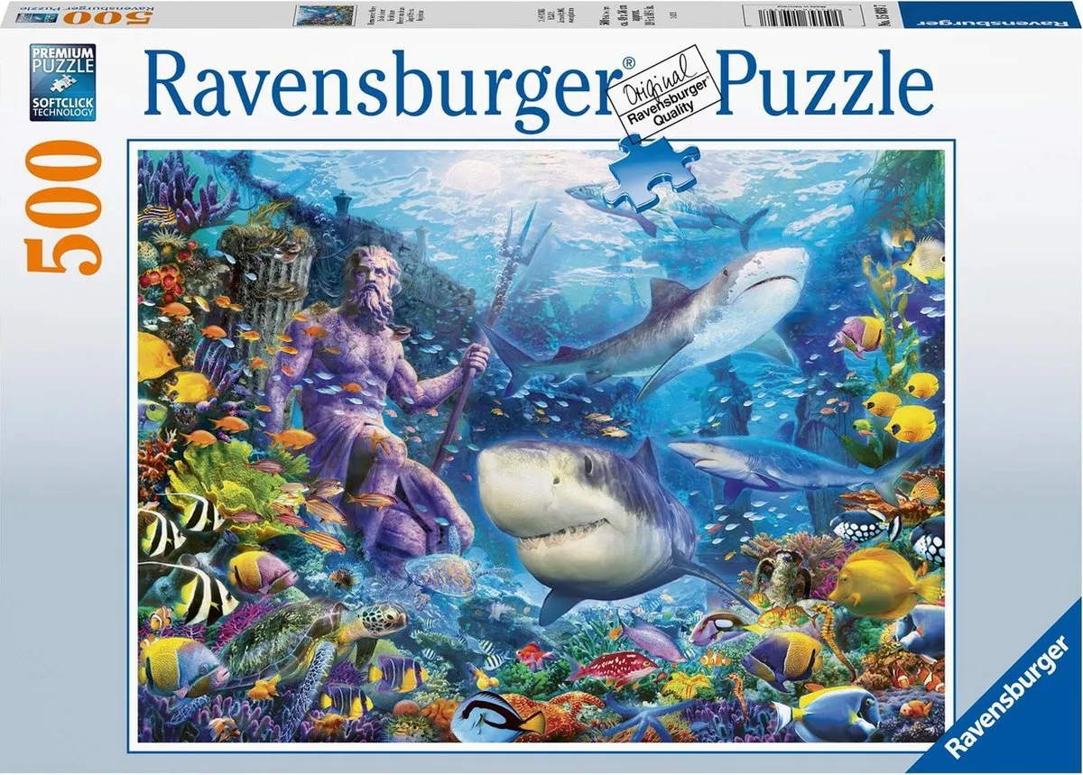 Ravensburger Heerser van de Zee Legpuzzel 500 Stuks