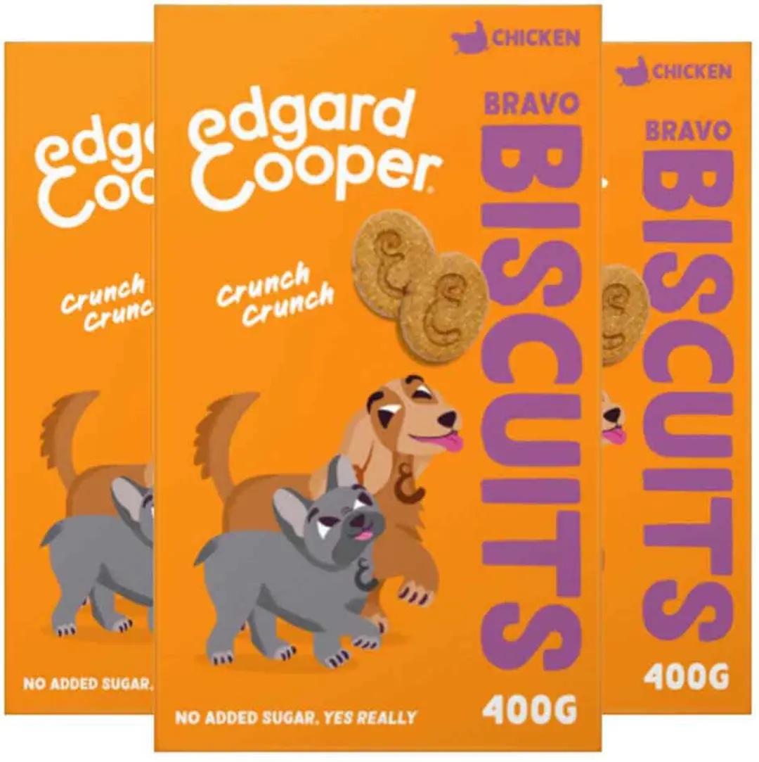 Edgard & Cooper Adult Kip Biscuit 400g - 7 Stuks - afbeelding 6 van 6