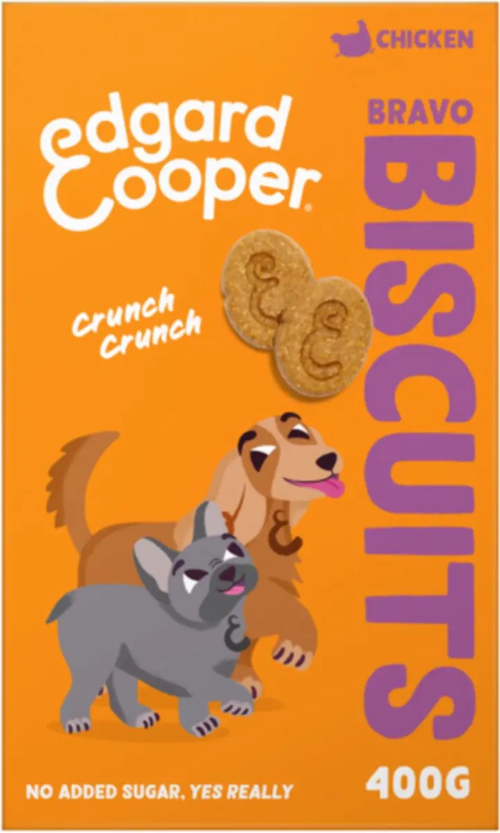 Edgard & Cooper Adult Kip Biscuit 400g - 7 Stuks