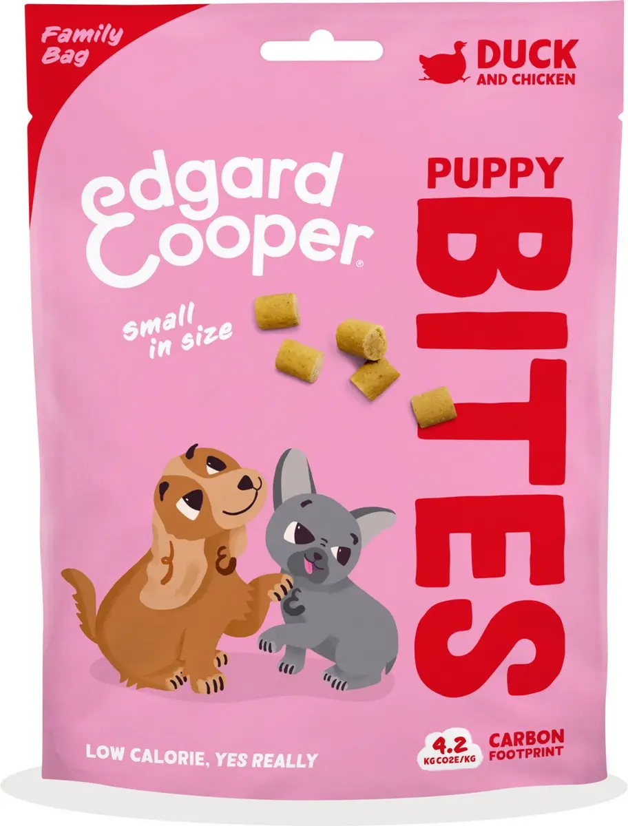Edgard & Cooper Puppy Bites Small Eend 120g