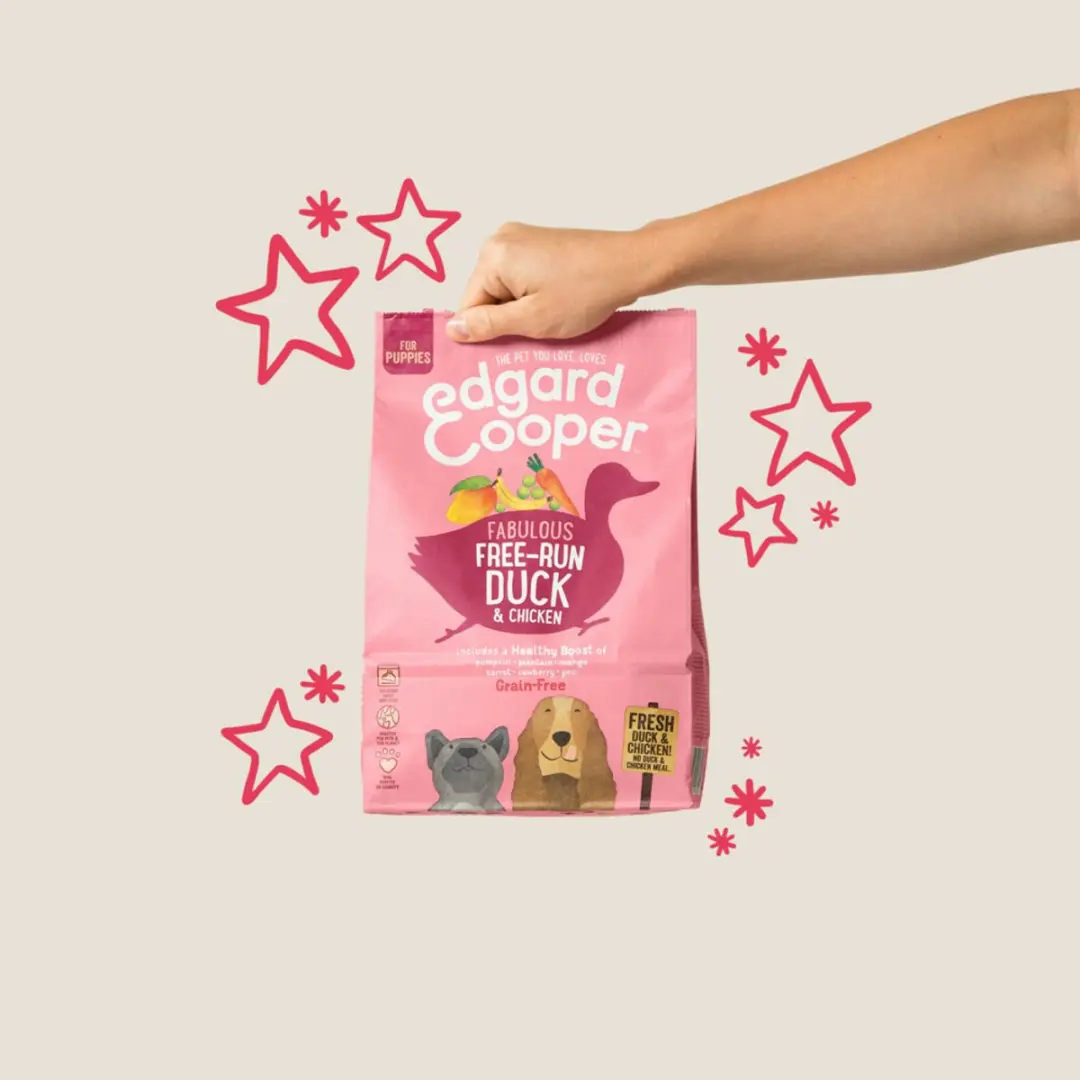Edgard & Cooper Free-Run Duck Puppy - 10kg (4x2.5kg) Graanvrij