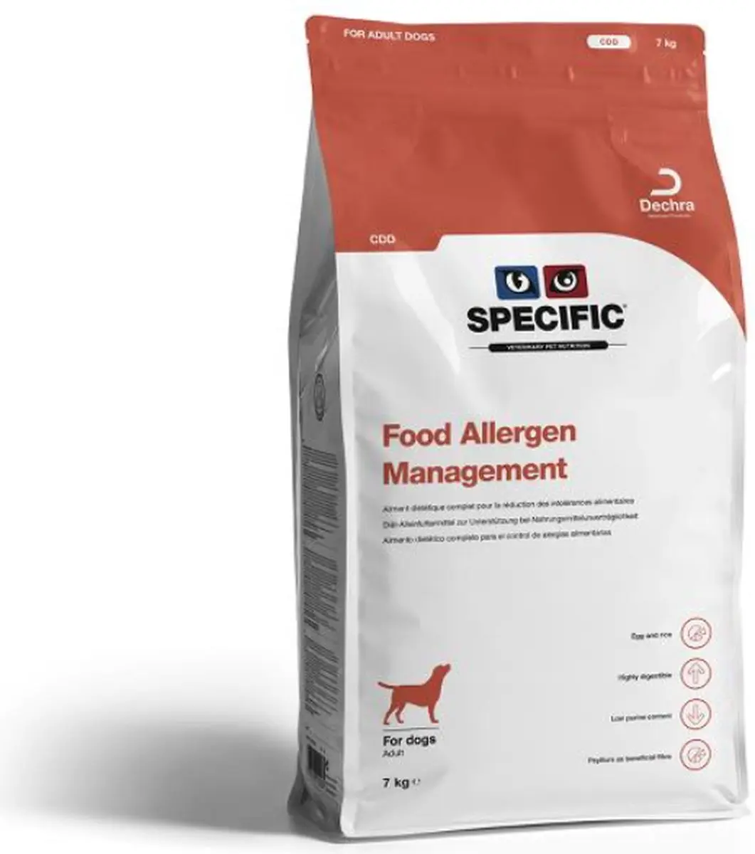 Specific CDD Hondenvoer Food Allergen Management 2kg