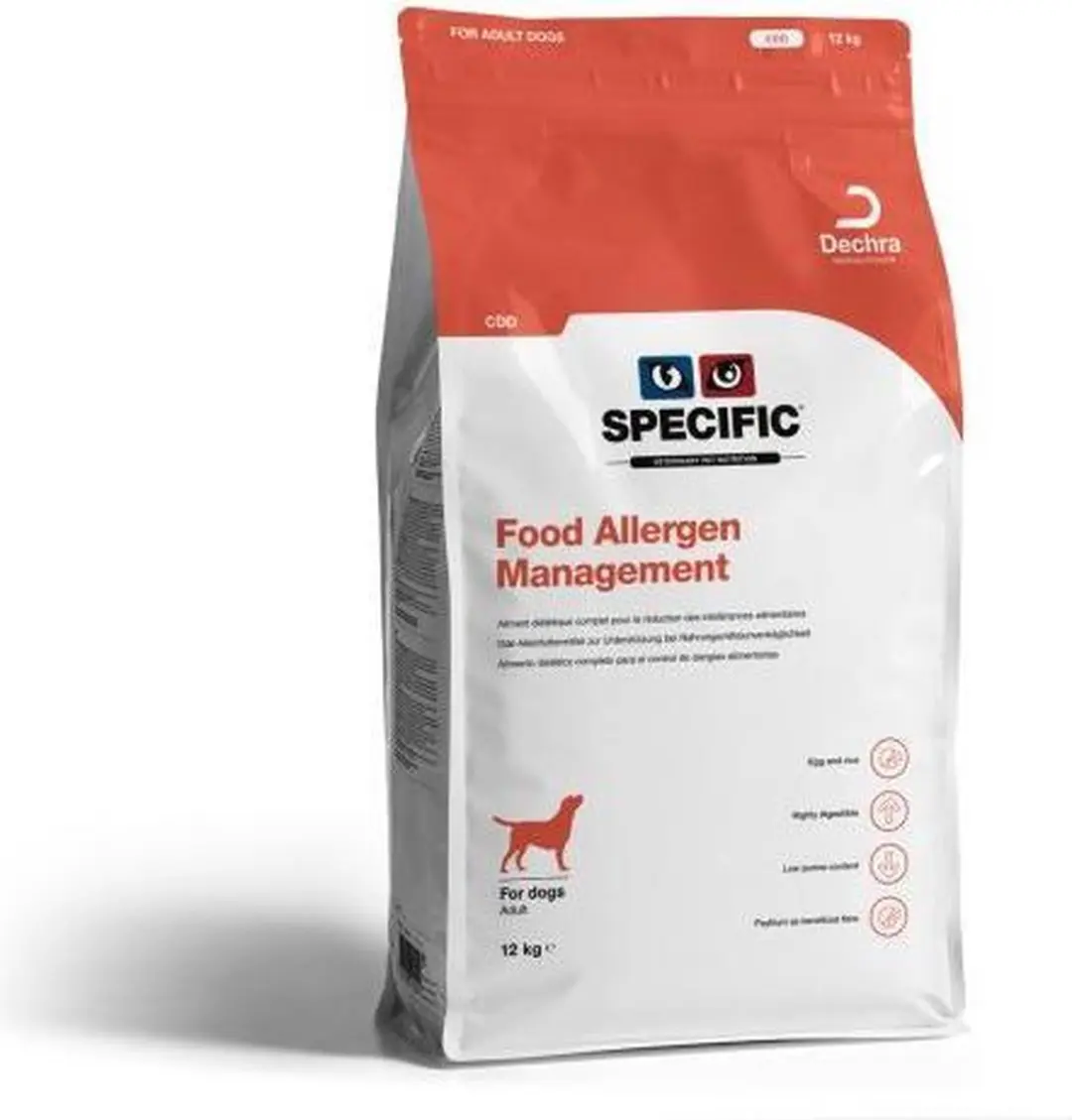 Specific CDD Hondenvoer Food Allergen Management 2kg