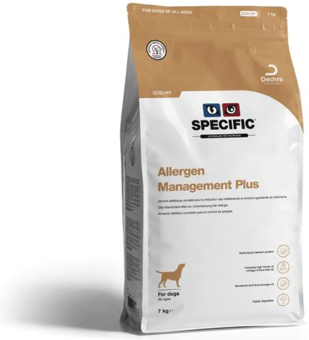 Specific Allergen Management Plus COD-HY 12kg - 3x4kg