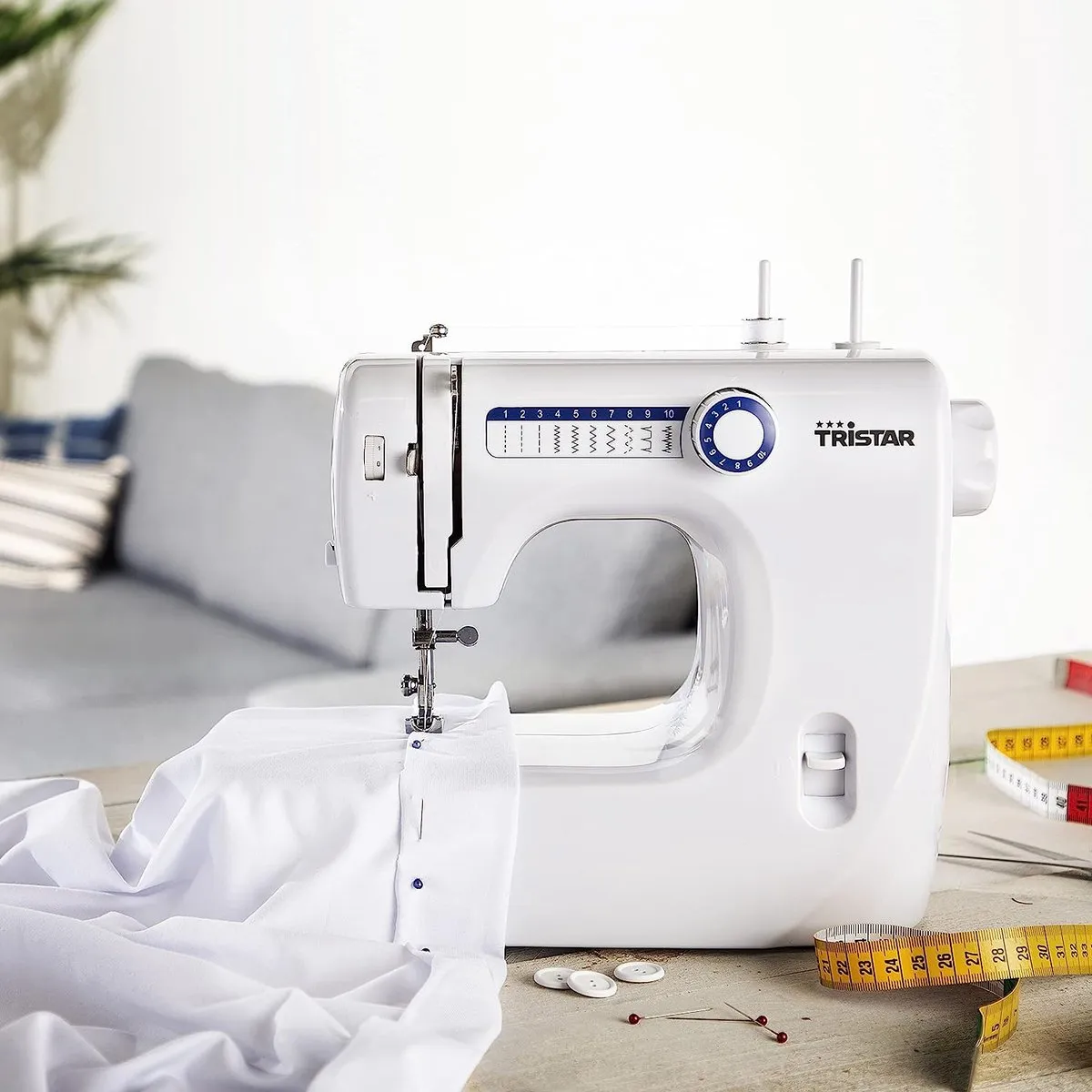 Tristar Naaimachine - Wit