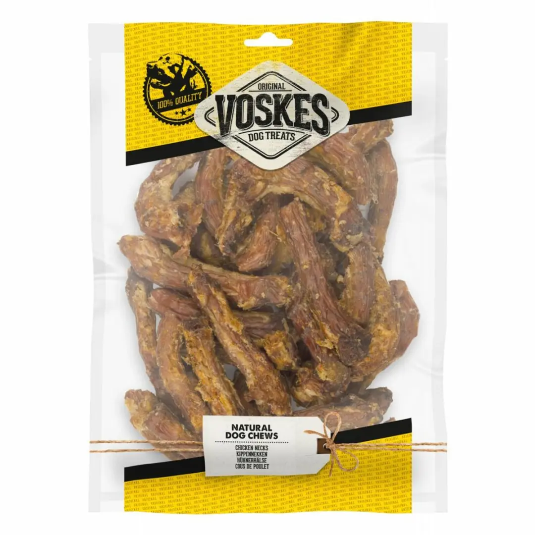 Voskes Kippennekken Hondensnacks 8x500g