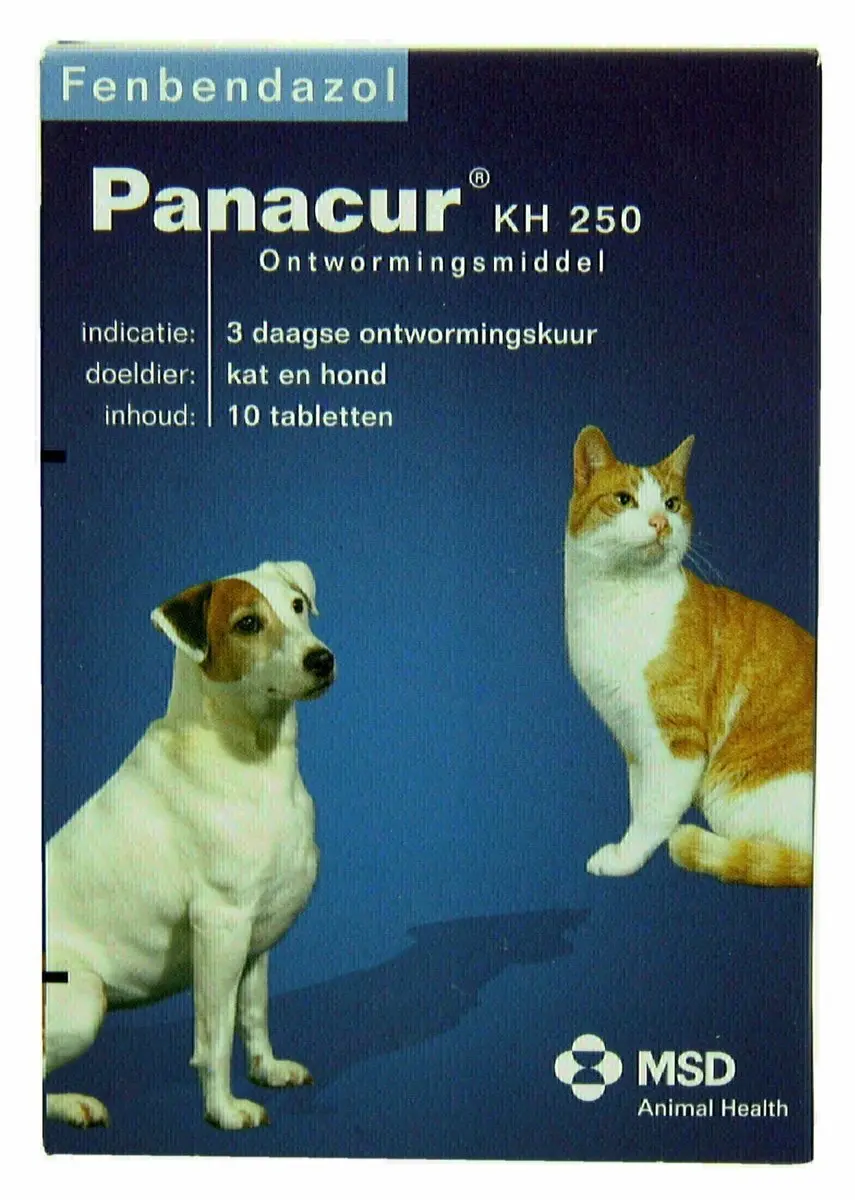 Panacur Ontworming Hond & Kat 10 Tabletten
