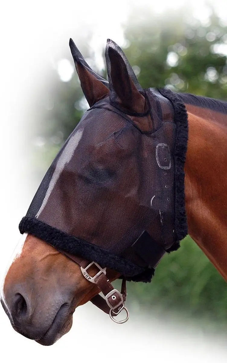 QHP Vliegenmasker X-Full - Zwart