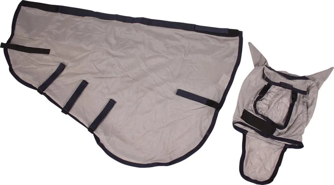 QHP Vliegendeken Donkergrijs 50g - Zomer