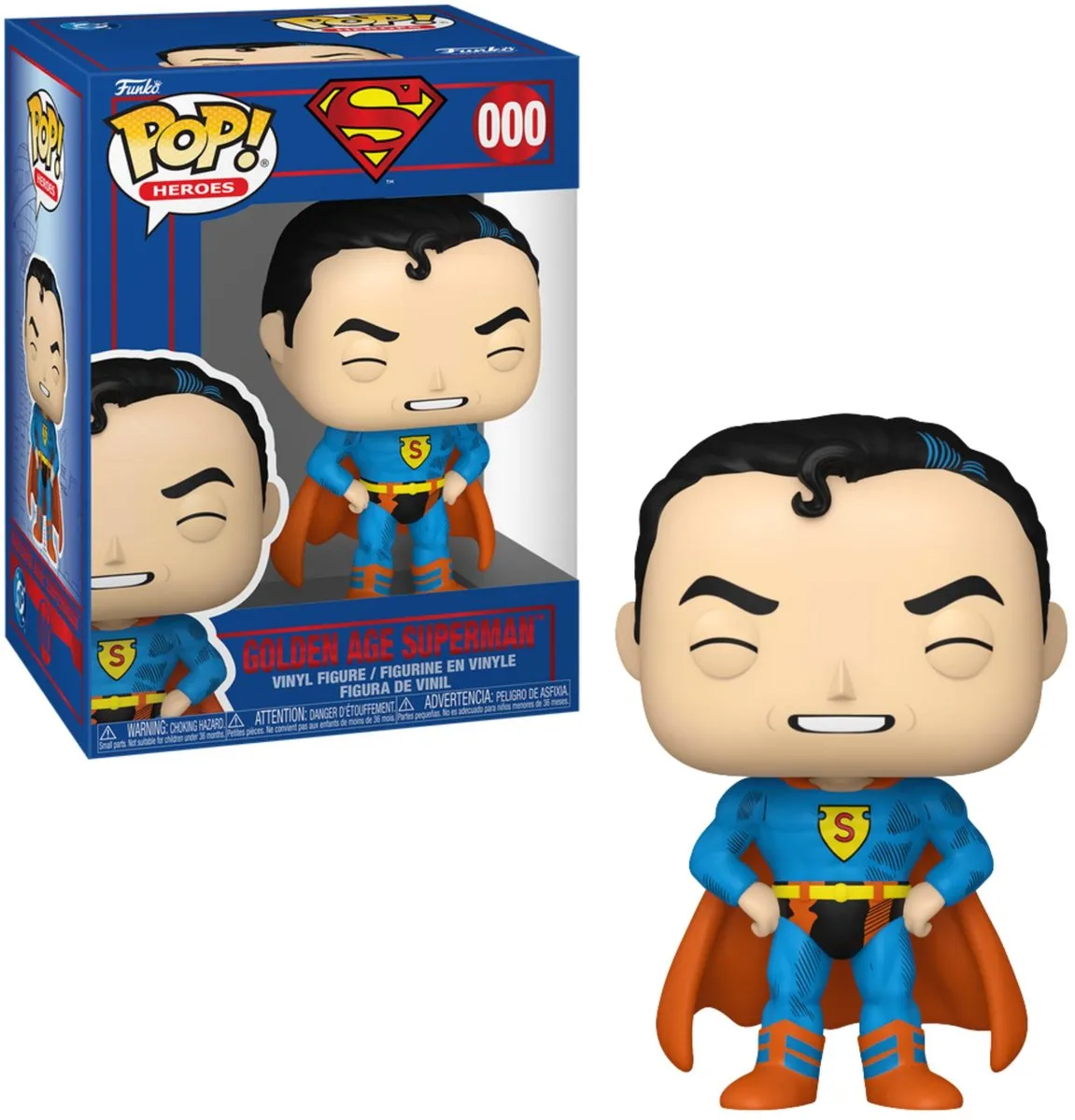 Funko Pop! Heroes Superman Golden Age Superman - Multicolor