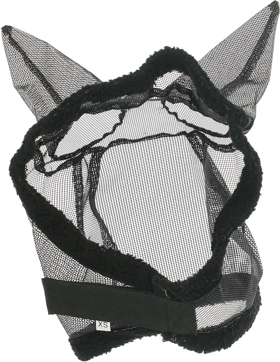 QHP Vliegenmasker Full - Zwart
