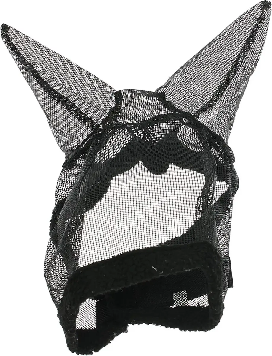 QHP Vliegenmasker Full - Zwart
