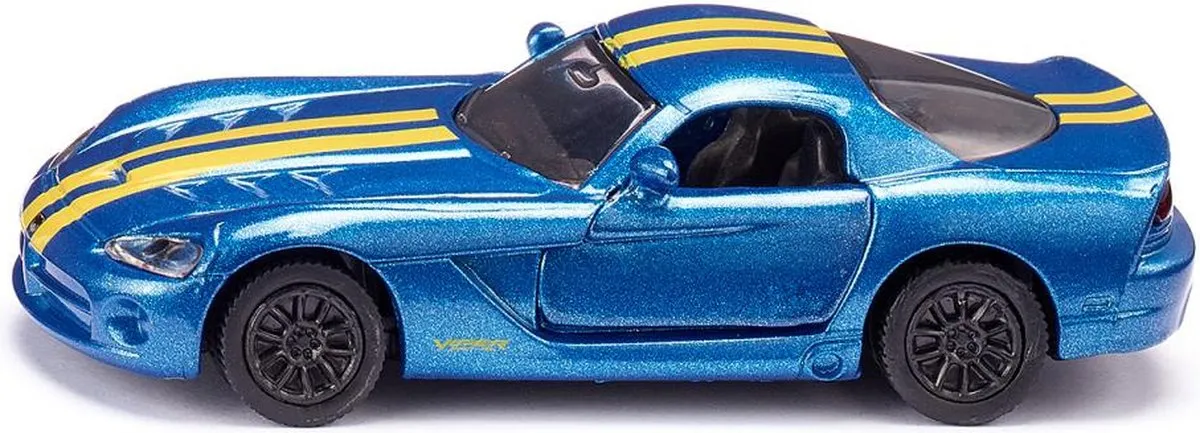 SIKU 3-delige Sportautoset 433618 - Geel/Blauw/Zilver/Rood/Zwart