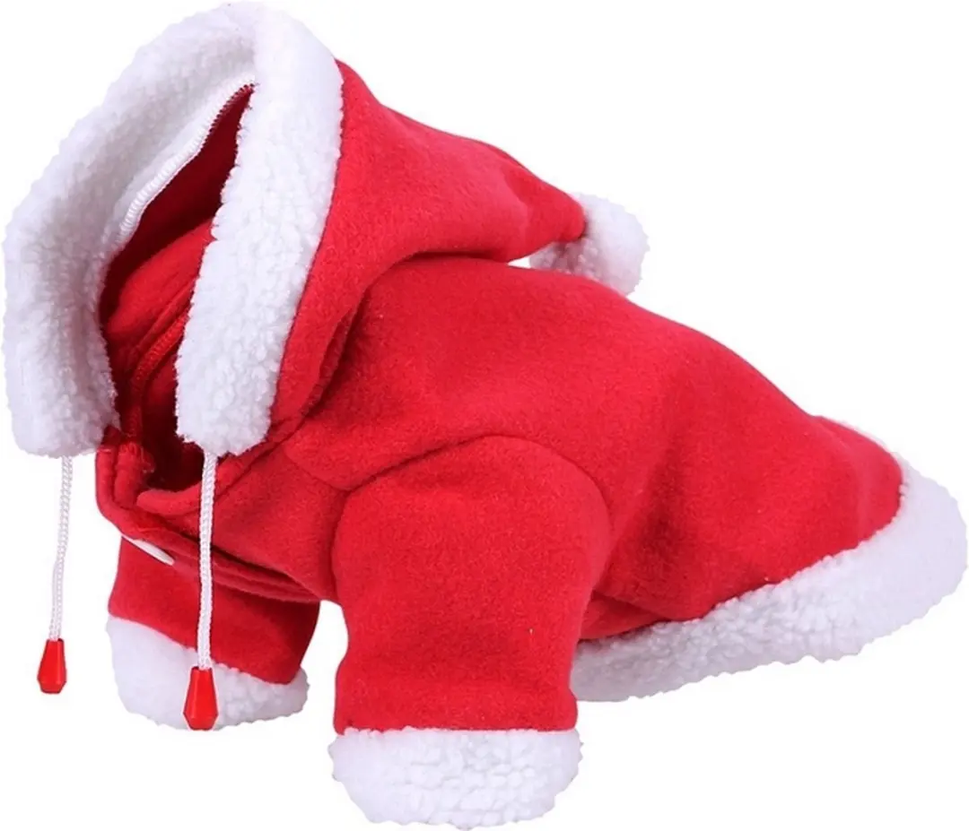 HONDENDEKEN CHRISTMAS Rood