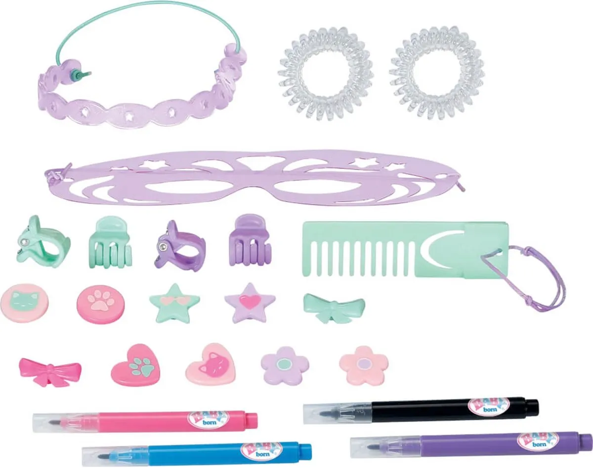 Baby Born Creative Stylinghoofd Kaphoofd 836033 - Multicolor