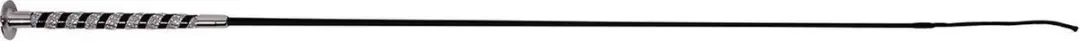 QHP Dressuurzweep Crystal 110cm - Zwart - afbeelding 2 van 2