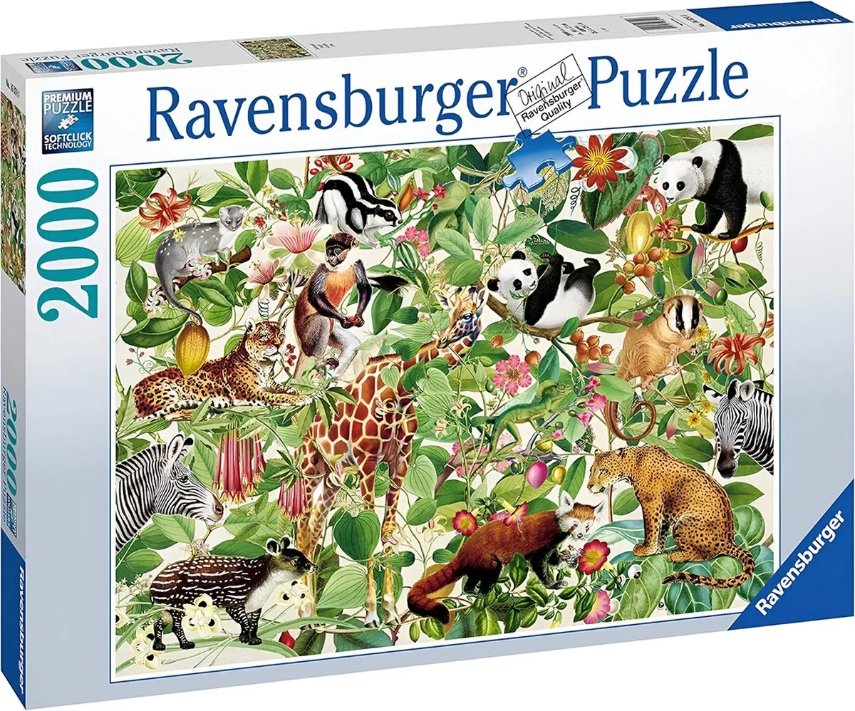 Ravensburger Jungle Legpuzzel 2000 Stuks - Multicolor