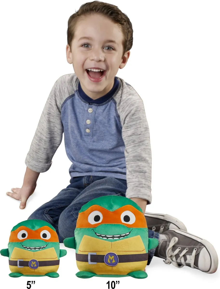 Mattel Teenage Mutant Ninja Turtles Leonardo Knuffle 14x15cm