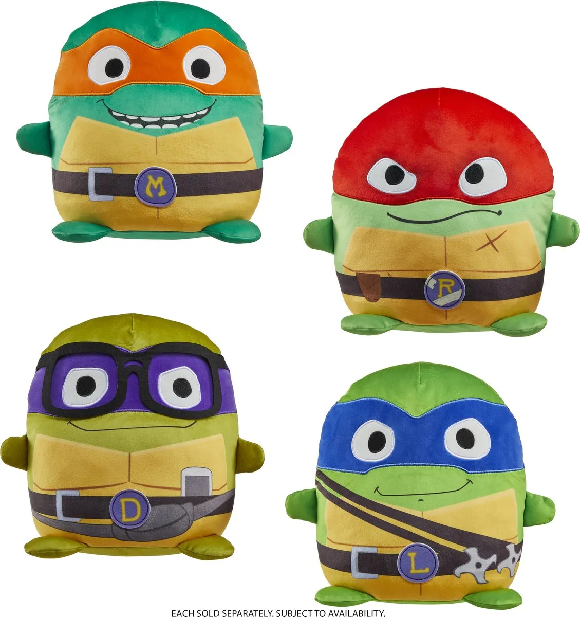 Mattel Teenage Mutant Ninja Turtles Leonardo Knuffle 14x15cm