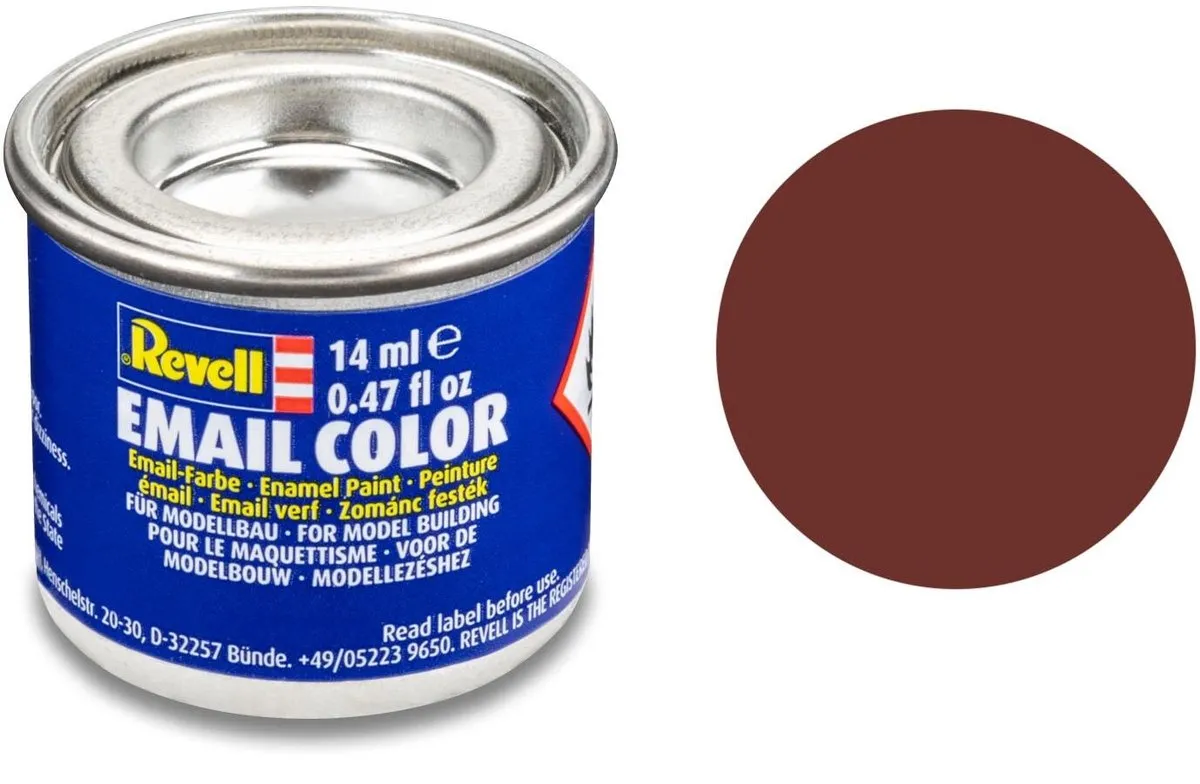 Revell Enamel Verf #37 Reddish Brown 14ml