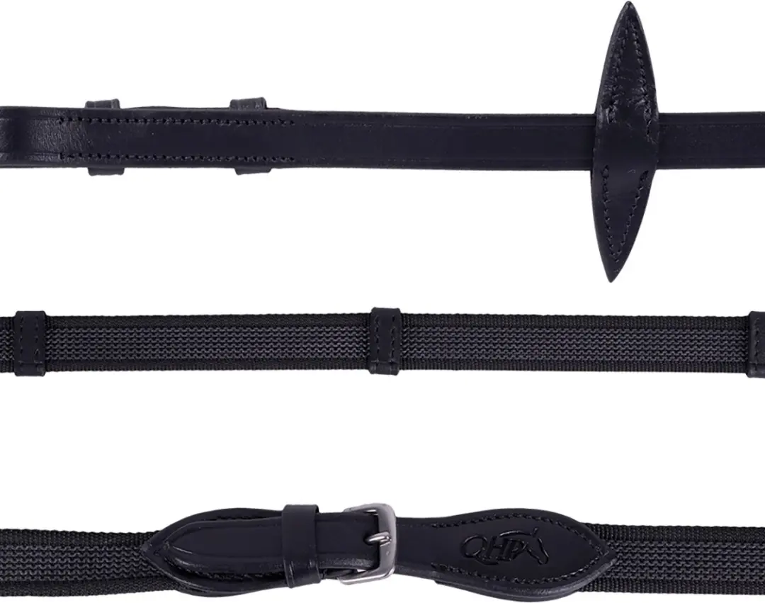 QHP Teugels Antislip Shetlander - Zwart