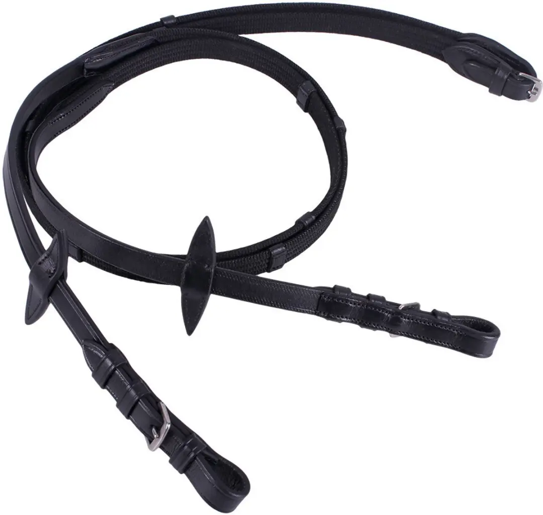 QHP Webteugel Black Mini Shet - Full - Zwart