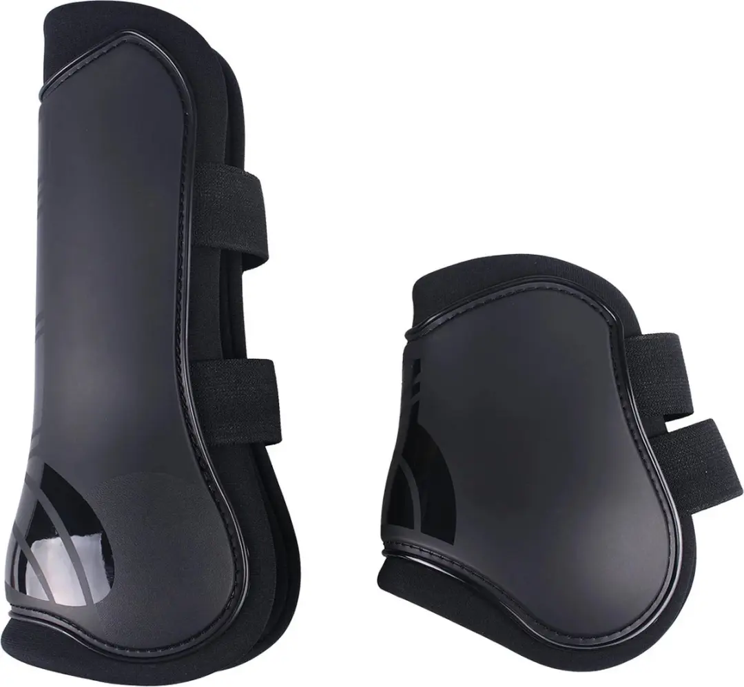 QHP Peesbeschermerset Cob - Zwart