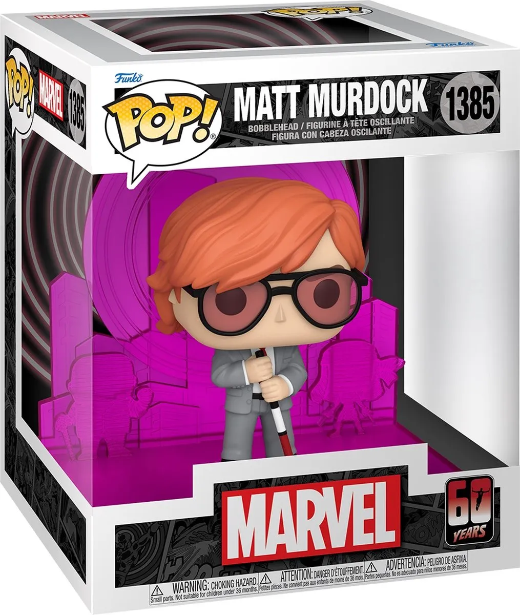 Funko Pop! Marvel Daredevil 60th Anniversary Matt Murdock Radar Deluxe #1385