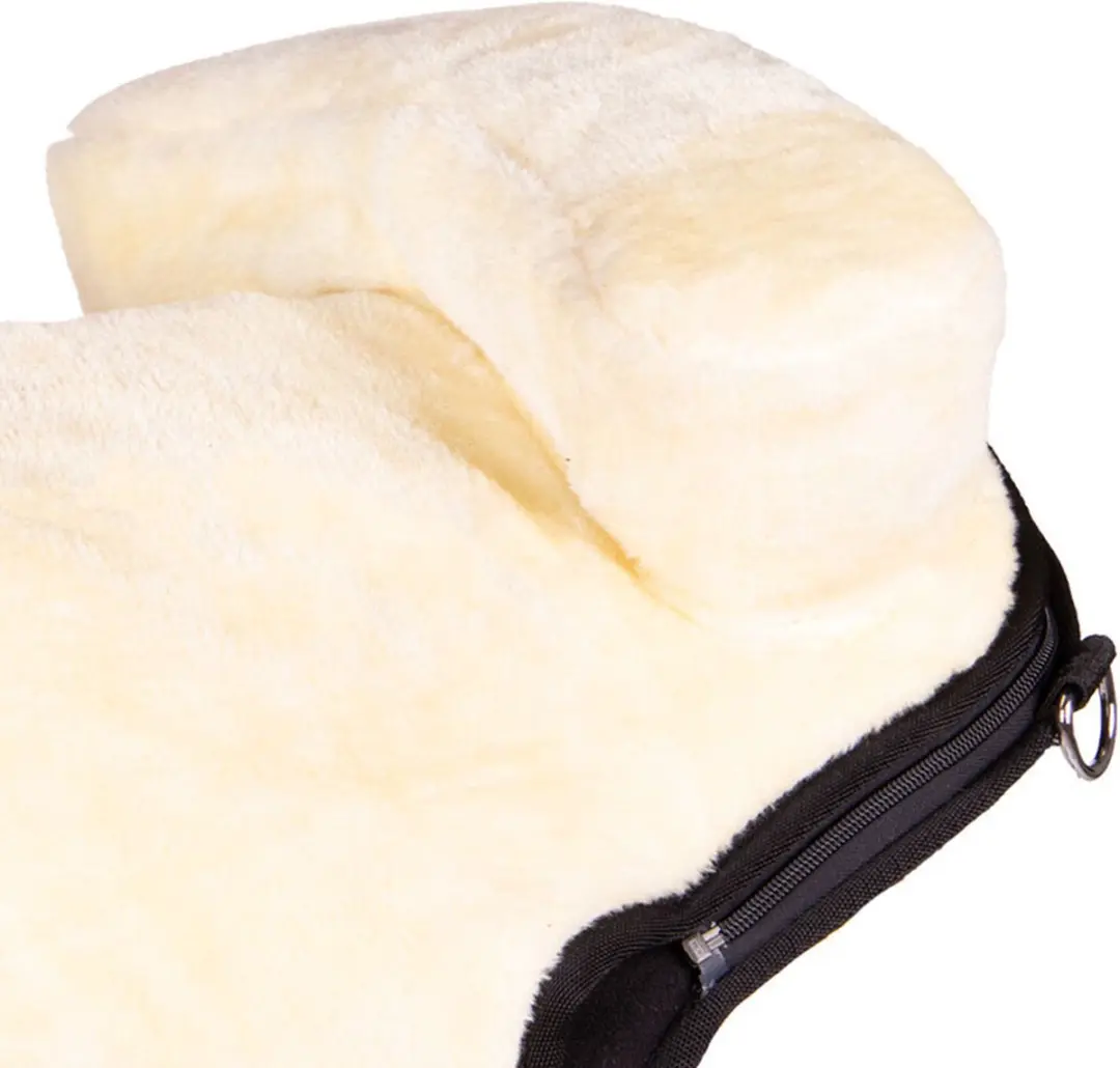 QHP Barebackpad Shetlander - Crème/Zwart