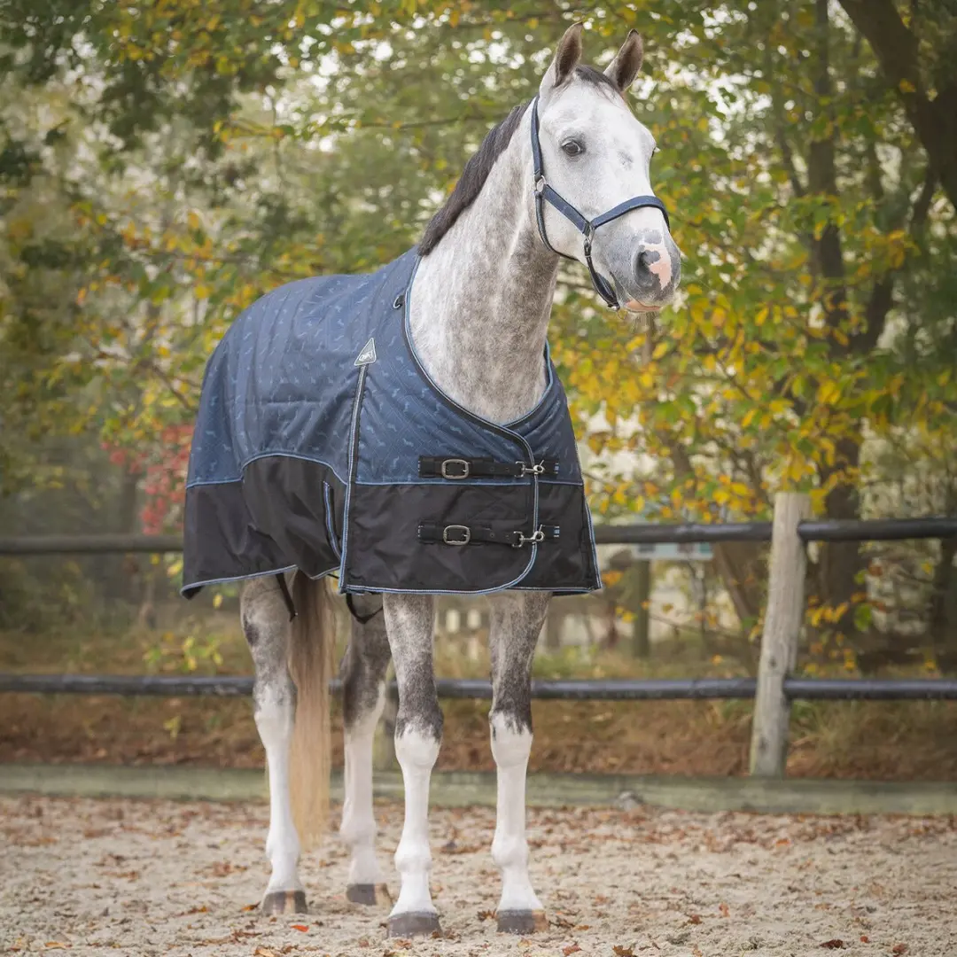 QHP Outdoordekens 1200D TurnOut Collection - 150g Donkerblauw 205 - afbeelding 2 van 6