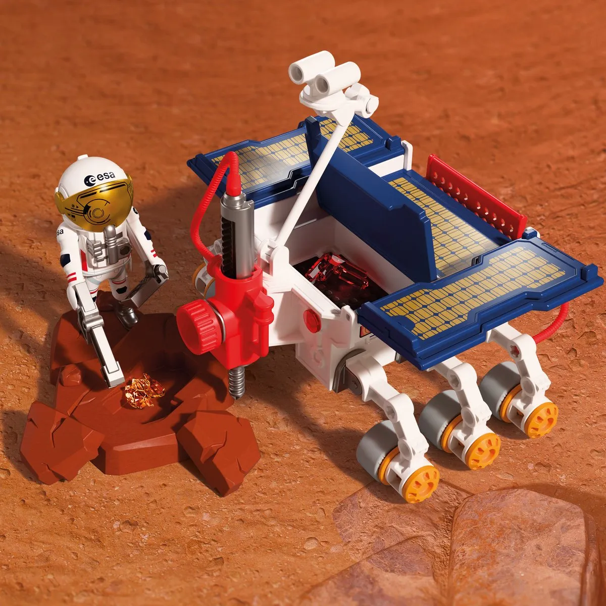 Playmobil Space ESA Mars Exploration Rover 72012 - Meerkleurig