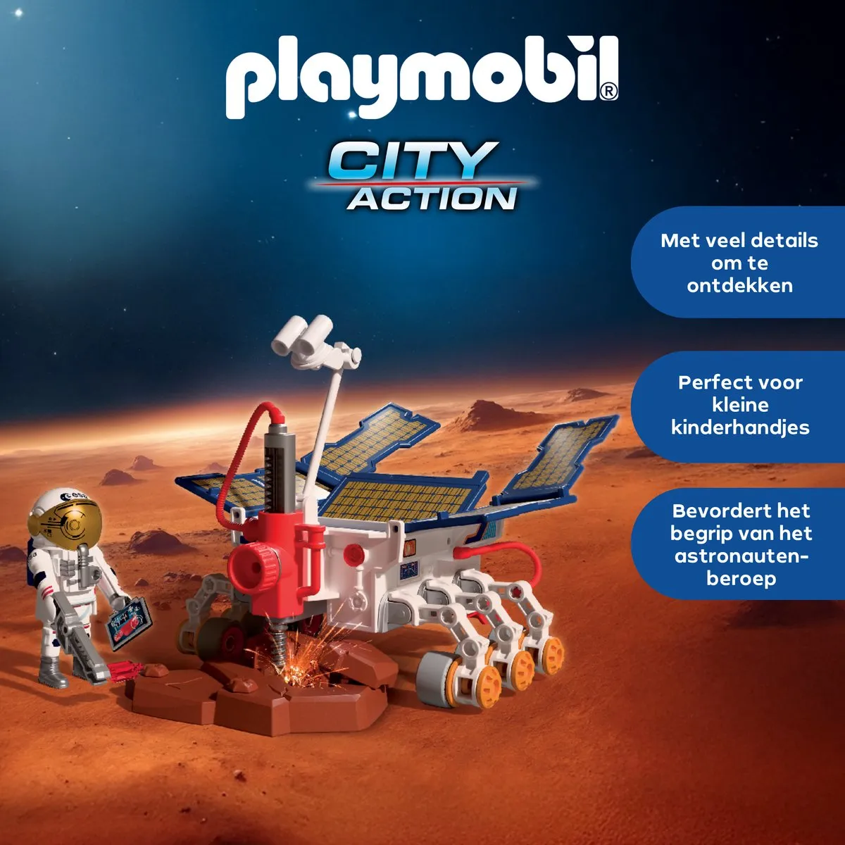 Playmobil Space ESA Mars Exploration Rover 72012 - Meerkleurig