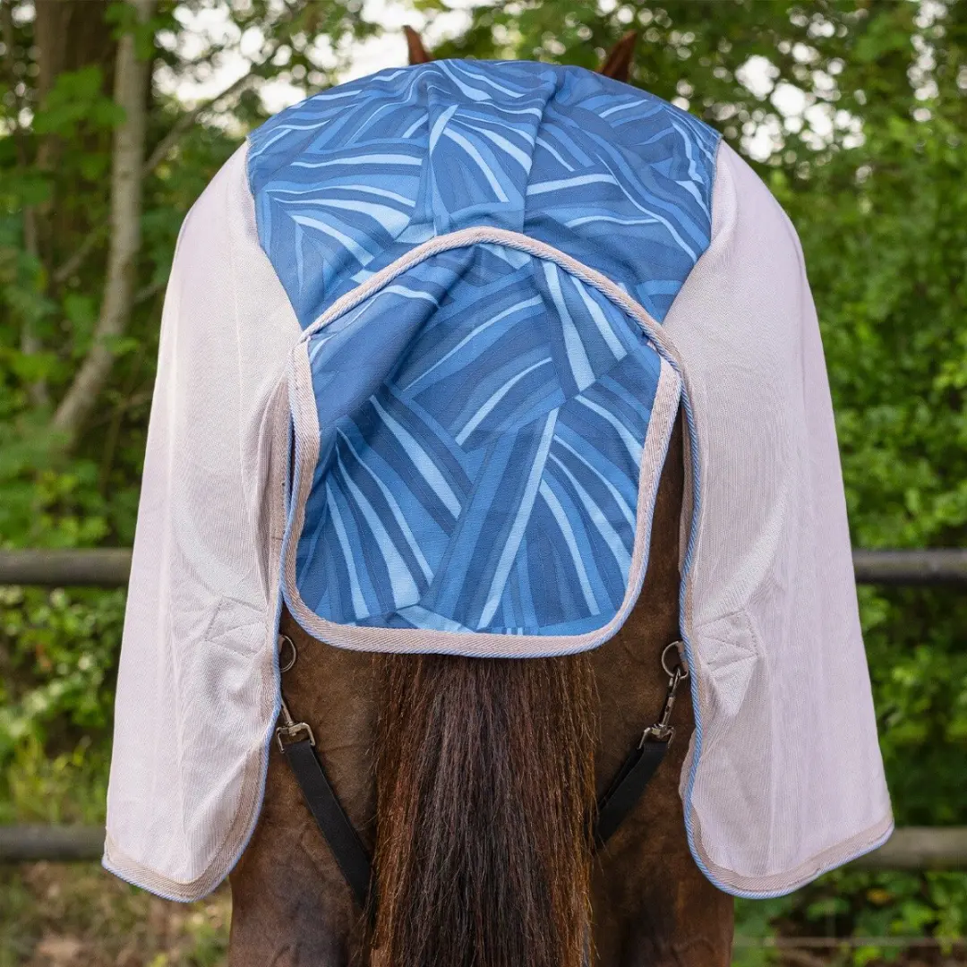 QHP Deken 165cm - 4-Seizoenen - Blauw - afbeelding 4 van 6